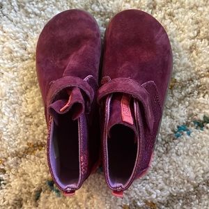 Merrell pink leather toddler girl boots 9.5 wide